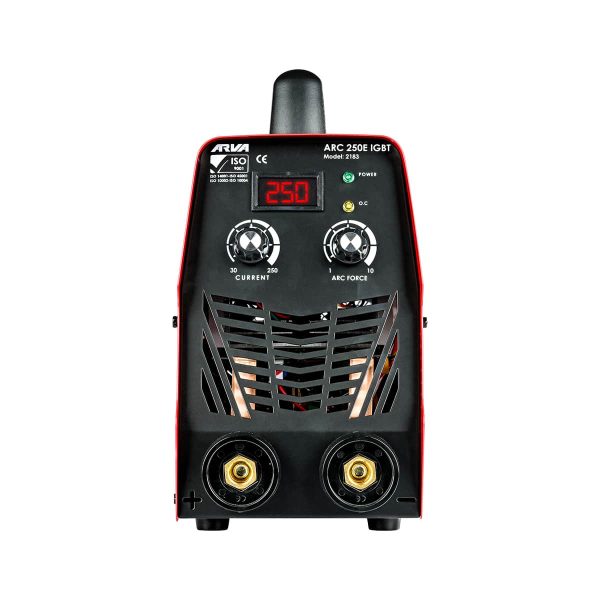 دستگاه جوش آروا مدل ۲۱۸۳ ظرفیت ۲۵۰ آمپر اینورتر دو ولوم