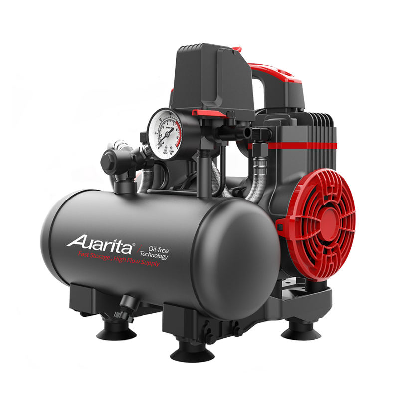 2-900F3 Auarita 3 Liters Air Compressor مسترتولز کمپرسور باد 3 لیتری پرتابل آئوریتا بدون روغن