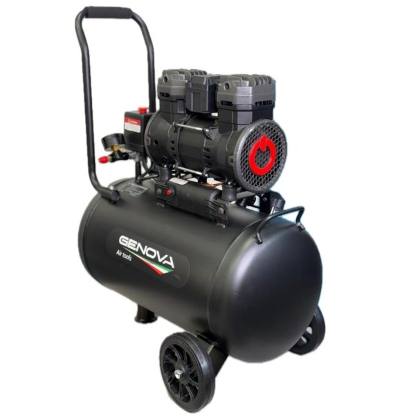 کمپرسورباد 50 لیتری بدون روغن جنووا (Genova)