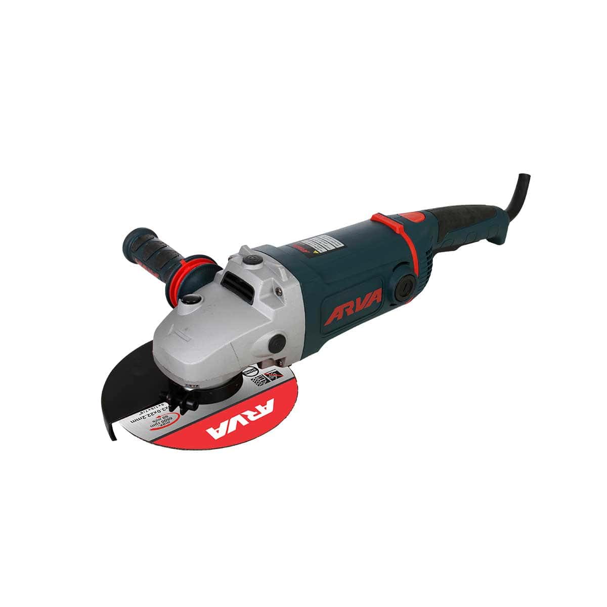 5504ARVA 2600 Watt Angle Grinder مسترتولز فرز آهنگری 2600 وات صنعتی دسته گردان آروا مدل 5504
